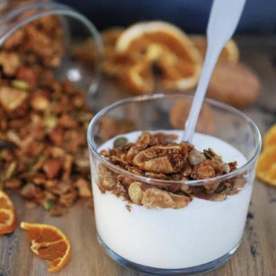 Müsli med smak av pepparkaka, apelsin & fikon