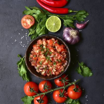 Snabbt och enkelt recept på Pico de Gallo